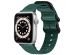 imoshion Bracelet en nylon Apple Watch Series 1-9 / SE - 38/40/41 mm / Series 10 - 42 mm - Vert foncé