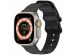 imoshion Bracelet en nylon Apple Watch Series 1-10 / SE / Ultra (2) - 42/44/45/46/49 mm - Noir