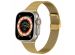 imoshion Bracelet pliant Milanese Apple Watch Series 1-10 / SE / Ultra (2) - 42/44/45/46/49 mm - Dorée