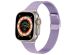 iMoshion Bracelet pliant Milanese Apple Watch Series 1-9 / SE / Ultra (2) - 42/44/45/49 mm - Violet