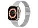 imoshion Bracelet pliant Milanese Apple Watch Series 1-10 / SE / Ultra (2) - 42/44/45/46/49 mm - Argent