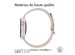 imoshion Bracelet en cuir magnétique Apple Watch Series 1-9 / SE - 38/40/41 mm / Series 10 - 42 mm - Beige