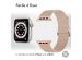 imoshion Bracelet en cuir magnétique Apple Watch Series 1-9 / SE - 38/40/41 mm / Series 10 - 42 mm - Beige