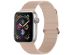 iMoshion Bracelet en cuir magnétique Apple Watch Series 1-9 / SE - 38/40/41mm - Beige