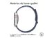 imoshion Bracelet en cuir magnétique Apple Watch Series 1-9 / SE - 38/40/41 mm / Series 10 - 42 mm - Bleu