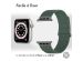 imoshion Bracelet en cuir magnétique Apple Watch Series 1-9 / SE - 38/40/41 mm / Series 10 - 42 mm - Vert