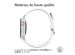 imoshion Bracelet en cuir magnétique Apple Watch Series 1-9 / SE - 38/40/41 mm / Series 10 - 42 mm - Blanc