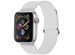 imoshion Bracelet en cuir magnétique Apple Watch Series 1-9 / SE - 38/40/41 mm / Series 10 - 42 mm - Blanc