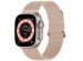 imoshion Bracelet en cuir magnétique Apple Watch Series 1-10 / SE / Ultra (2) - 42/44/45/46/49 mm - Beige