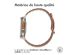 imoshion Bracelet en cuir magnétique Apple Watch Series 1-10 / SE / Ultra (2) - 42/44/45/46/49 mm - Brun