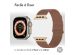 imoshion Bracelet en cuir magnétique Apple Watch Series 1-10 / SE / Ultra (2) - 42/44/45/46/49 mm - Brun