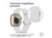 imoshion Bracelet en cuir magnétique Apple Watch Series 1-10 / SE / Ultra (2) - 42/44/45/46/49 mm - Blanc