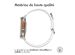 imoshion Bracelet en cuir magnétique Apple Watch Series 1-10 / SE / Ultra (2) - 42/44/45/46/49 mm - Blanc