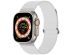 imoshion Bracelet en cuir magnétique Apple Watch Series 1-10 / SE / Ultra (2) - 42/44/45/46/49 mm - Blanc