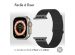 imoshion Bracelet en cuir magnétique Apple Watch Series 1-10 / SE / Ultra (2) - 42/44/45/46/49 mm - Noir