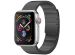 Selencia Bracelet magnétique en acier Apple Watch Series 1-9 / SE - 38/40/41mm - Noir