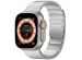 Selencia Bracelet magnétique en acier Apple Watch Series 1-10 / SE / Ultra (2) - 42/44/45/46/49 mm - Argent