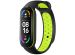 imoshion Bracelet sportif en silicone Xiaomi Mi Band 5 / 6 - Noir / Lime