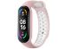 iMoshion Bracelet sportif en silicone Xiaomi Mi Band 5 / 6 - Rose / Blanc