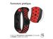 imoshion Bracelet sportif en silicone Xiaomi Mi Band 5 / 6 - Noir / Rouge