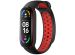 imoshion Bracelet sportif en silicone Xiaomi Mi Band 5 / 6 - Noir / Rouge