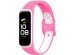 imoshion Bracelet sportif en silicone Samsung Galaxy Fit 2 - Rose / Blanc