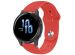 imoshion Bracelet Sport en silicone - Connexion universelle de 22 mm - Rouge