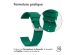 iMoshion Bracelet en silicone - Connexion universelle de 24 mm - Vert foncé