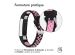 imoshion Bracelet sportif en silicone Fitbit Alta (HR) - Noir/Rose