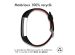 imoshion Bracelet sportif en silicone Fitbit Alta (HR) - Noir/Rouge