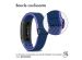 imoshion Bracelet élastique en nylon le Fitbit Charge 3 / 4 - Bleu foncé