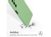 Accezz Coque Liquid Silicone Samsung Galaxy A14 (5G) - Vert