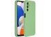 Accezz Coque Liquid Silicone Samsung Galaxy A14 (5G) - Vert