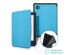 imoshion Slim Soft Sleepcover Kobo Clara 2E / Tolino Shine 4 - Bleu clair