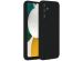 Accezz Coque Liquid Silicone Samsung Galaxy A34 (5G) - Noir