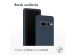 Accezz Coque Liquid Silicone Google Pixel 7 Pro - Bleu foncé