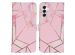 imoshion Coque silicone design Samsung Galaxy A14 (5G) - Pink Graphic