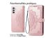 imoshion Etui de téléphone portefeuille Mandala Samsung Galaxy A34 (5G) - Rose Dorée