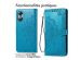 imoshion Etui de téléphone portefeuille Mandala Oppo A17 - Turquoise