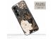 Selencia Coque très protectrice Zarya Fashion Samsung Galaxy S23 Plus - Golden Flowers