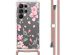 imoshion Coque Design avec cordon Samsung Galaxy S23 Ultra - Blossom Watercolor