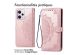 imoshion Etui de téléphone portefeuille Mandala Xiaomi Redmi Note 12 Pro Plus - Rose Dorée