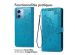 imoshion Etui de téléphone portefeuille Mandala Xiaomi Redmi Note 12 - Turquoise