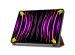 iMoshion Coque tablette Trifold iPad Pro 12.9 (2022) / Pro 12.9 (2021) - Brun