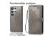 imoshion Etui de téléphone portefeuille Mandala Samsung Galaxy S23 Ultra - Gris