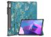 imoshion Coque tablette Trifold Lenovo Tab P11 Pro (2nd gen) - Green Plant