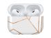 iMoshion Coque Hardcover Design AirPods Pro 2 - White Graphic