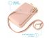 imoshion Sac téléphone en cuir végan Crossbody - Rose