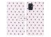 iMoshion Coque silicone design Galaxy A51 - Hearts Allover White