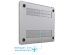 imoshion Coque Laptop MacBook Pro 13 pouces (2020 / 2022) - A2289 / A2251 / A2338 - Transparent